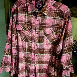 Angry minnow flannel